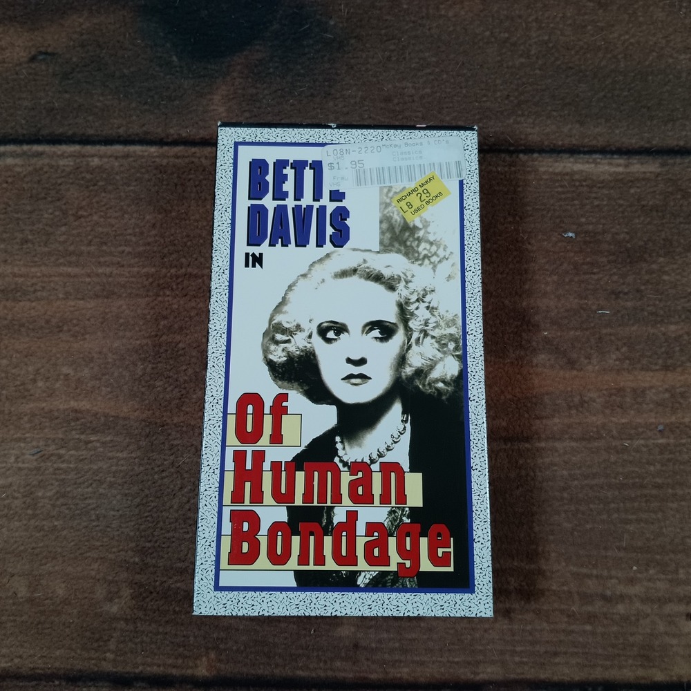Bette Davis‎ in Of Human Bondage VHS Tape Movie 1934 Alpha Video